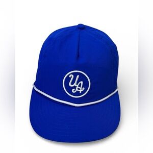 Under Armour Men's UA Drive 5 Panal Golf Rope Adjustable Snapback Blue Hat Cap